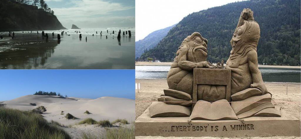 oregon coast sand ghost forests